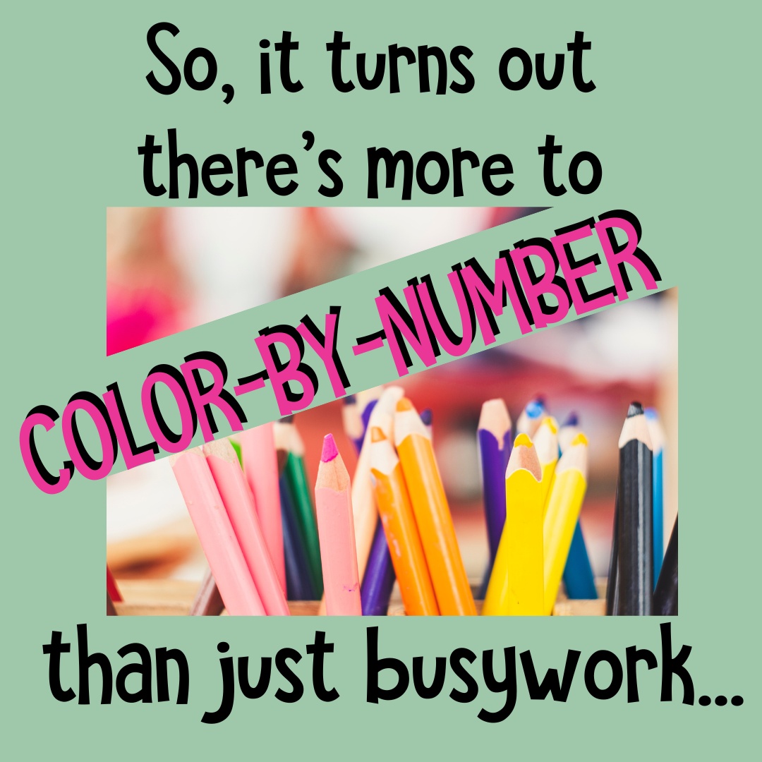 color by number for pre k