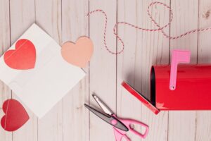 write valentines letters with kids