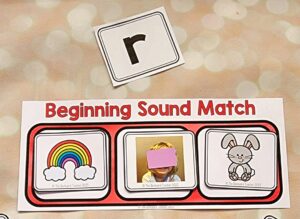 beginning sound match card game