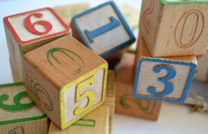 numbers on blocks to make counting fun
